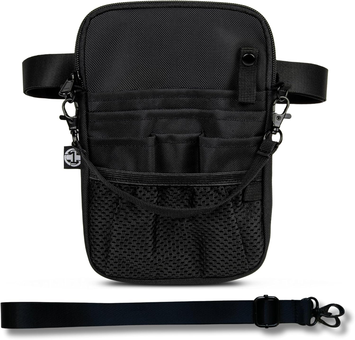 4-In-1 Nursing Fanny Pack with Medical Gear Pockets, Tape Holder, and Utility Storage for Stethoscopes, Bandage Scissors, and Emergency Supplies, Student and Nurse Use