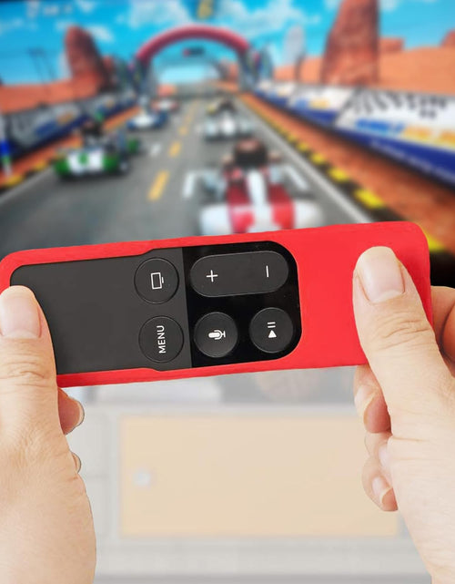 Load image into Gallery viewer, Silicone Case Compatible with Apple TV 4K 4Th 5Th Generation Siri Remote - Anti-Slip Shock Proof Soft Remote Cover Case Compatible with Apple TV 4K 4Th 5Th Gen Siri Remote Controller -Red
