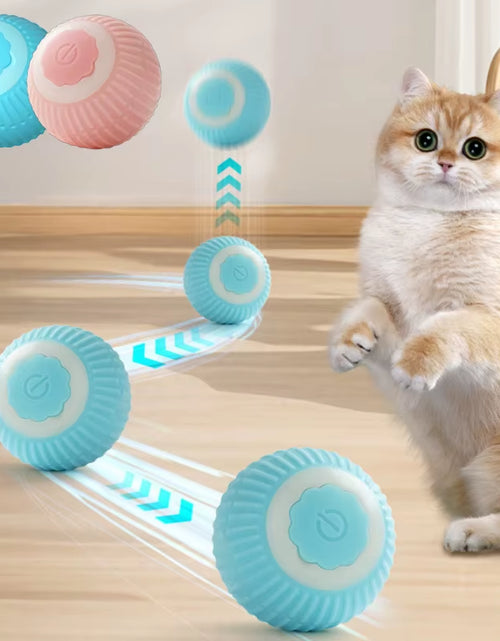 Load image into Gallery viewer, Automatic Moving Cats Toy Interactive Ball Rechargeable Rolling Electric Ball Home Pet Accessories Things for Supplies
