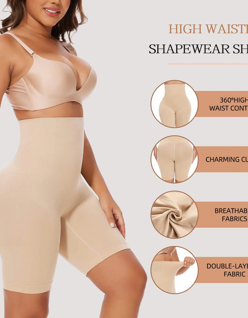 Load image into Gallery viewer, Shapewear Tummy Control Underwear Body Shaper for Women High-Waisted Thigh Slimming Butt Lifting Panties
