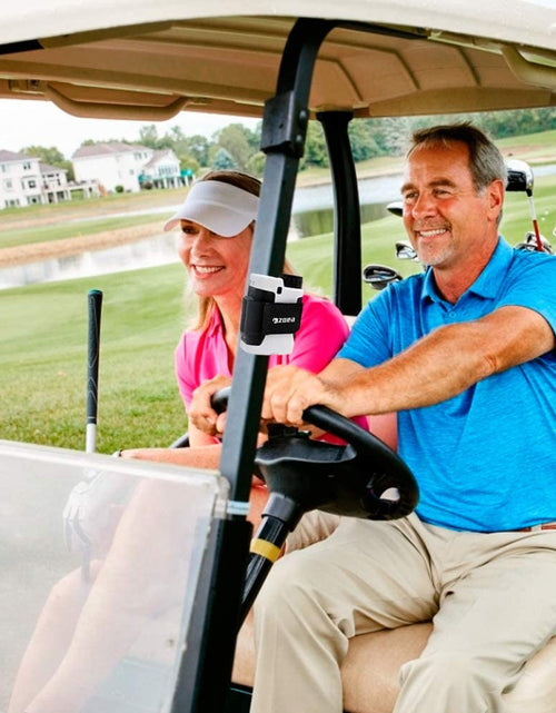 Load image into Gallery viewer, Magnetic Rangefinder Mount Strap for Golf Cart Railing, Adjustable Rangefinder Mount/Holder/Strap/Band with Strong Magnet Securely Attach to Most Rail/Bar/Frame of Golf Cart (1.2)
