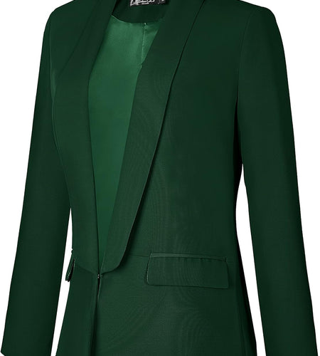 Women'S Office Blazer Jacket Open Front Womens Blazers for Work Professional