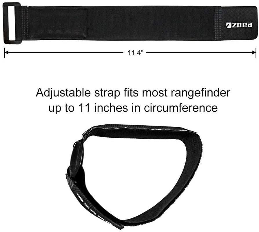 Magnetic Rangefinder Mount Strap for Golf Cart Railing, Adjustable Rangefinder Mount/Holder/Strap/Band with Strong Magnet Securely Attach to Most Rail/Bar/Frame of Golf Cart (1.2)