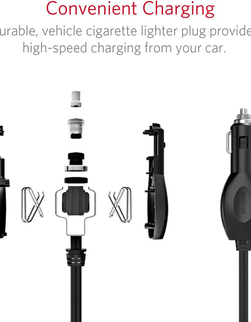 Load image into Gallery viewer, 3-Socket Cigarette Lighter Adapter, 12V/24V 200W DC Cigarette Outlet Car Charger Splitter with 4-USB Ports Car Power Adapter for GPS, Dashcam, Low Voltage Protection with Replace Fuse

