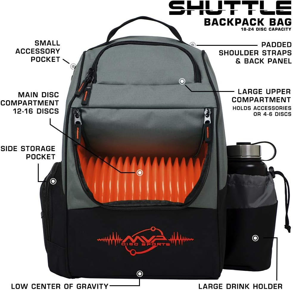 Backpack Shuttle Disc Golf Backpack Bag