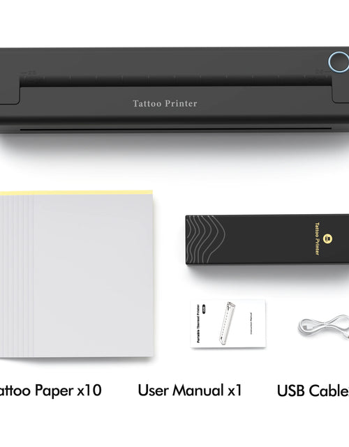 Load image into Gallery viewer, A4 Thermal Printers Wireless Bluetooth Tattoos Printer Portable Mini Thermal Printer A4 Paper Photo Printer from Mobile Phone
