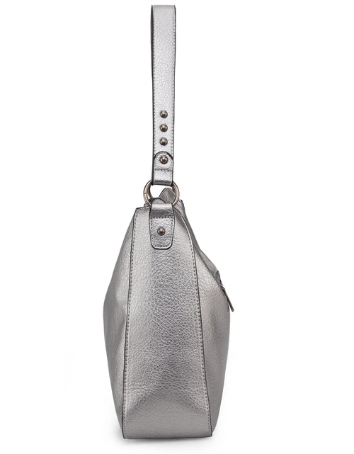 Load image into Gallery viewer, Hobo Bag for Women Crossbody Purse and Handbags Ladies Chic Shoulder Bags, Pearl Silver
