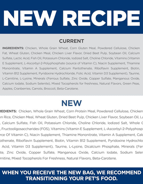 Load image into Gallery viewer, Dry Cat Food, Adult, Indoor, Chicken Recipe 3.5 Lb Bag
