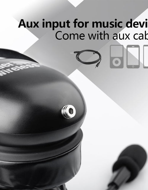 Load image into Gallery viewer, Aviation Headset for Pilots, Aviation Headset with Comfort Ear Seals, 24Db Noise Cancelling, MP3 Support and Carrying Case
