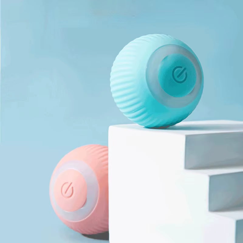 Automatic Moving Cats Toy Interactive Ball Rechargeable Rolling Electric Ball Home Pet Accessories Things for Supplies