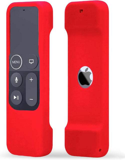 Load image into Gallery viewer, Silicone Case Compatible with Apple TV 4K 4Th 5Th Generation Siri Remote - Anti-Slip Shock Proof Soft Remote Cover Case Compatible with Apple TV 4K 4Th 5Th Gen Siri Remote Controller -Red
